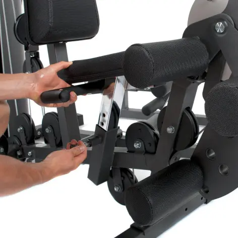 Station de musculation polyvalente avec l'extension ab/back trainer - vue 7