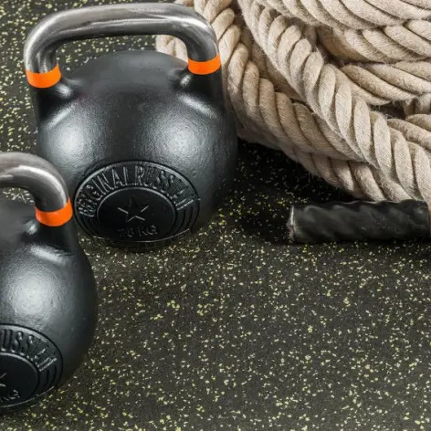 Dalle puzzle revêtement de sol homegym - 956 mm x 956 mm - vue 3