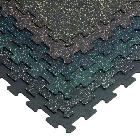 Dalle puzzle revêtement de sol homegym - 956 mm x 956 mm - vue 11