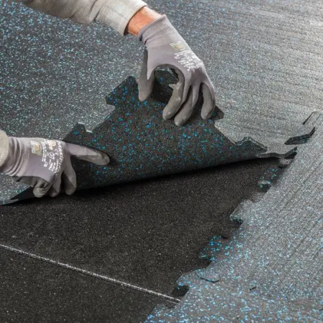 Dalle puzzle revêtement de sol homegym - 956 mm x 956 mm - vue 13