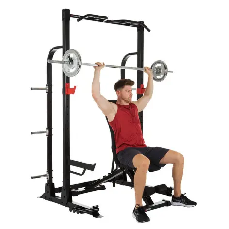 Rack de musculation ultra-polyvalent et robuste pour exercices multiples - vue 10