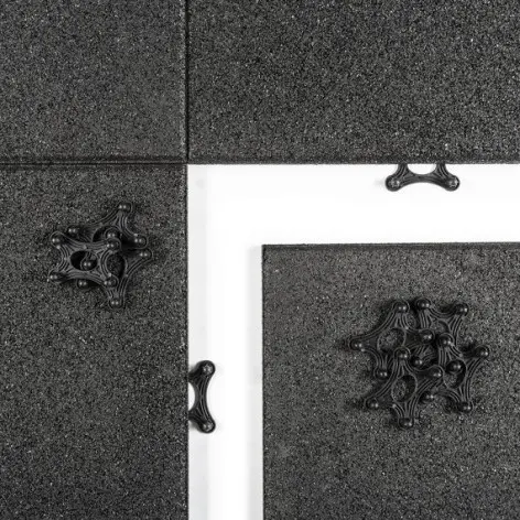 Dalle protection de sol sportif en caoutchouc 1 m² - vue 5