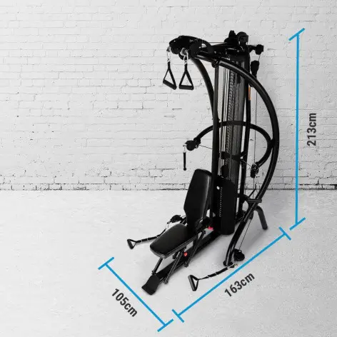 station de musculation de précision pour mouvements de sport divers à domicile - vue 3