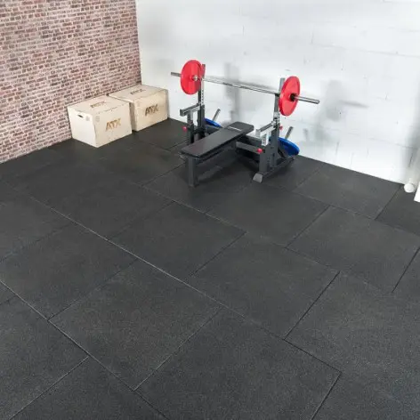 Dalle protection de sol sportif en caoutchouc 1 m² - vue 3