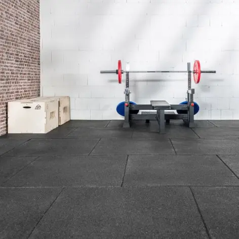 Dalle protection de sol sportif en caoutchouc 1 m² - vue 4