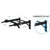 Set de 3 outils de musculation pour exercices de push-up et de pull-up en homegym - vue 9