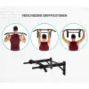 Set de 3 outils de musculation pour exercices de push-up et de pull-up en homegym - vue 16
