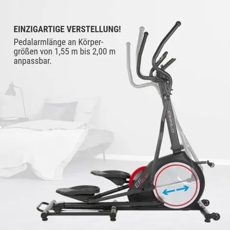 Entraîneur elliptique pour entraînement de cardio à domicile - vue 10