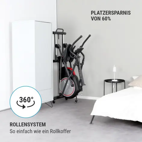 Entraîneur elliptique pour entraînement de cardio à domicile - vue 9