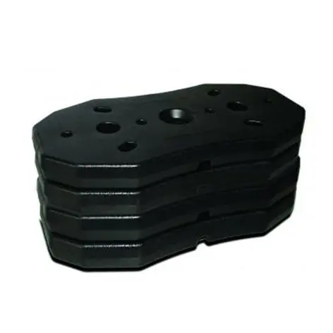 Pack de poids supplémentaires de 4 x 5 kg - vue 2