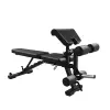 Banc pour utilisation professionnelle avec option leg curl et pupitre à biceps