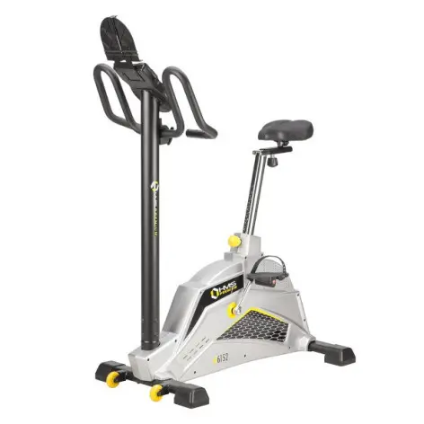 Vélo d'entraînement avec tableau de bord pour le suivi des performances - vue 2