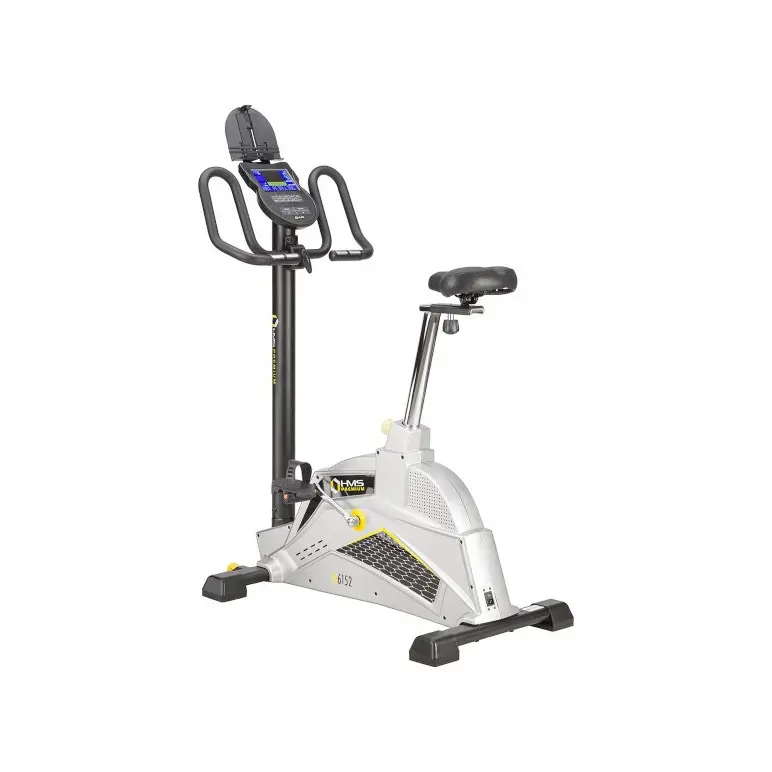 Vélo d'entraînement avec tableau de bord pour le suivi des performances