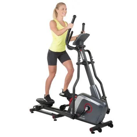 Vélo elliptique pour exercices de cardio à domicile - Écran LCD - vue 2