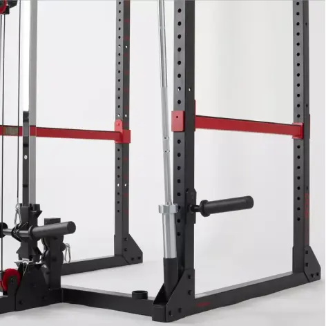 Rack à squat de musculation - vue 3