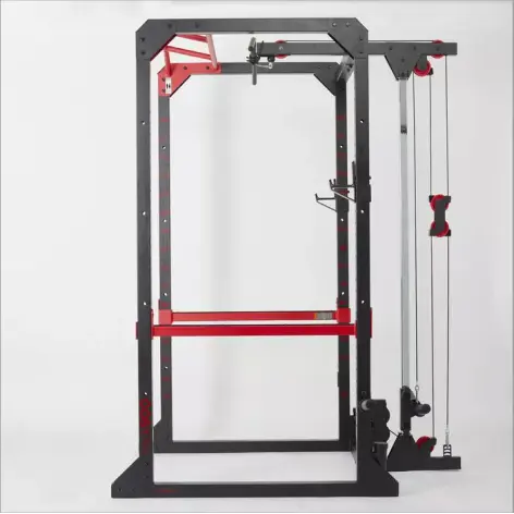Rack à squat de musculation - vue 2
