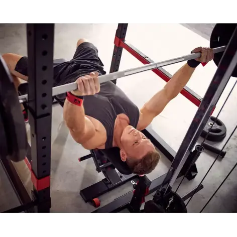 Rack à squat de musculation - vue 10