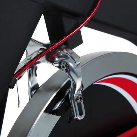 Entraîneur elliptique avec écran LCD, roue d'inertie 18 kg et roues de transport - vue 10