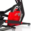 Entraîneur elliptique avec écran LCD, roue d'inertie 18 kg et roues de transport - vue 7