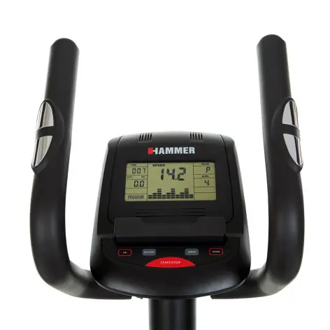 Vélo elliptique de cardio pour effectuer exercices de remise en forme - vue 5