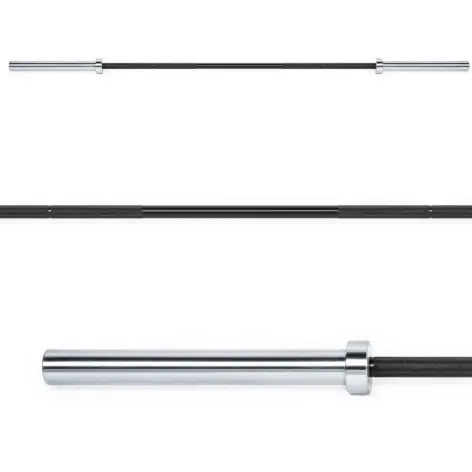 barre longue de deadlift 230 cm avec capacité de charge 600 kg - vue 2