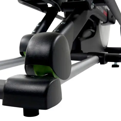 vélo d'appartement silencieux avec écran LCD et roue d'inertie 16 kg - vue 5