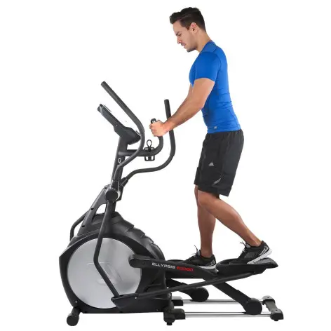 vélo d'appartement silencieux avec écran LCD et roue d'inertie 16 kg - vue 7