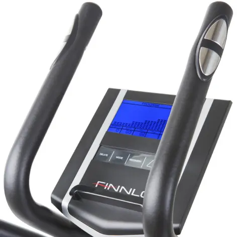 Vélo d'exercices pour entraînement de cardio à domicile ou en salle avec écran LCD - vue 2