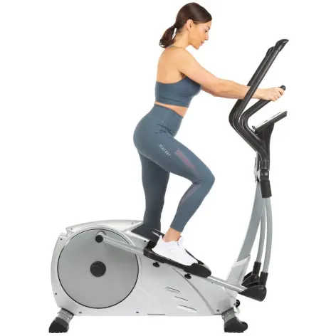 Vélo d'exercices pour entraînement de cardio à domicile ou en salle avec écran LCD - vue 5