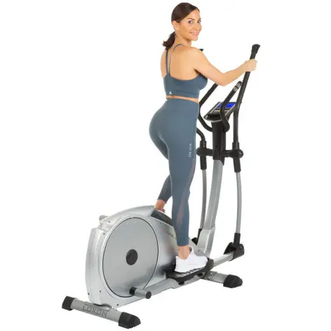 Vélo d'exercices pour entraînement de cardio à domicile ou en salle avec écran LCD - vue 7