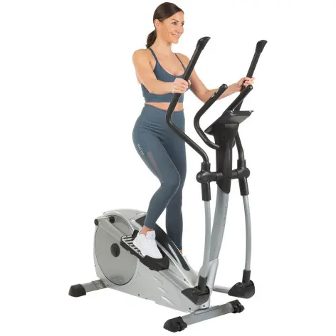 Vélo d'exercices pour entraînement de cardio à domicile ou en salle avec écran LCD - vue 8