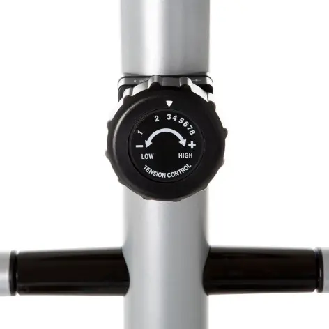 Vélo d'entraînement sans fil avec écran LCD et poignées multigrip - vue 5