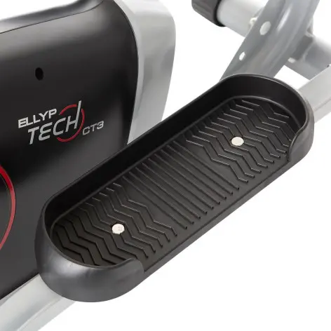 Vélo d'entraînement sans fil avec écran LCD et poignées multigrip - vue 3