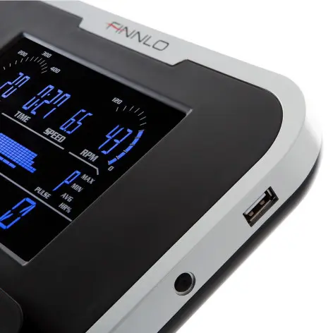 Vélo elliptique ergomètre de haute qualité aux multiples atouts avec console multimédia - vue 6