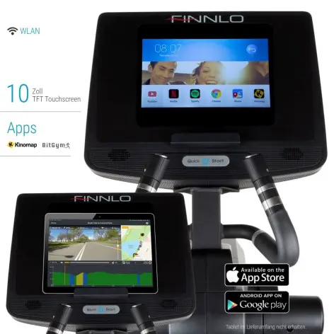 Vélo d'entraînement elliptique haute de gamme pour exercices de cardio - vue 4