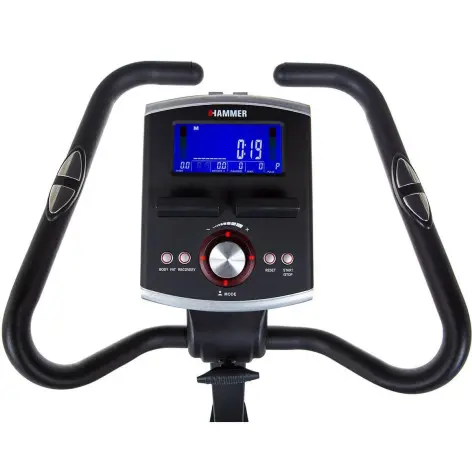 Vélo ergomètre de cardio avec écran LCD et réglages multiples - vue 3