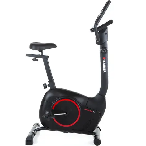 Vélo de cardio simple d'utilisation avec écran LCD et réglages multiples - vue 2