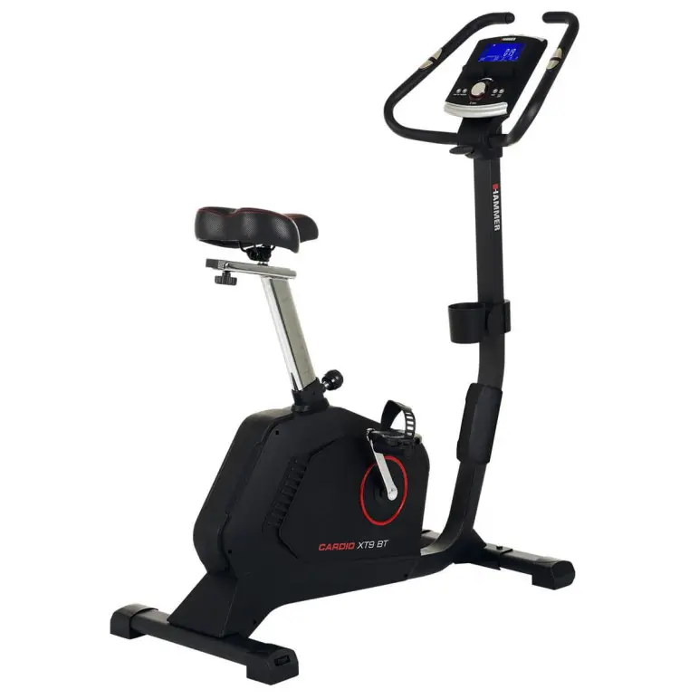Vélo d'entraînement pour exercice de cardio avec écran LCD