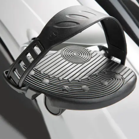 Vélo d'exercice avec selle et guidon réglable ainsi qu'un tableau de bord - vue 7