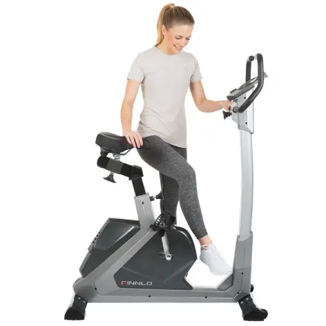 Vélo d'exercice de cardio haute qualité avec tableau de bord - vue 11