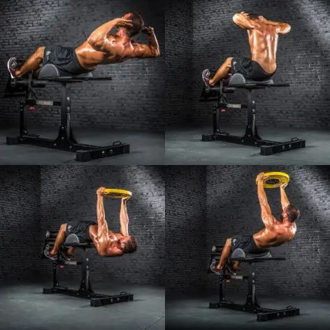 Glute ham raise pour ischios abdominaux et lombaires - vue 8