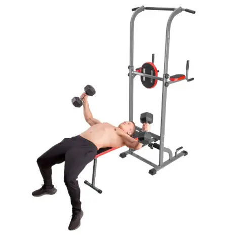 Station chaise romaine avec postes d'entraînement multiples - vue 8