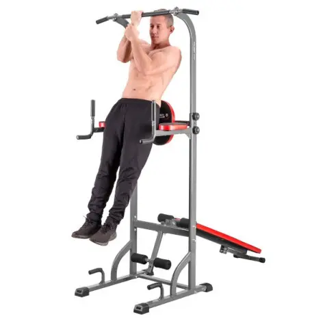 Station chaise romaine avec postes d'entraînement multiples - vue 9