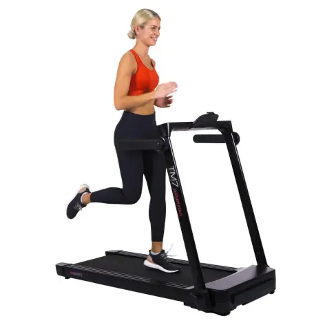 Tapis de course complet et pliable avec écran LCD - vue 10