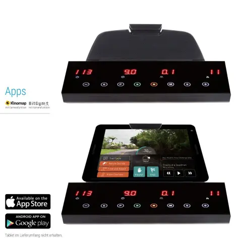 Tapis de course complet et pliable avec écran LCD - vue 5