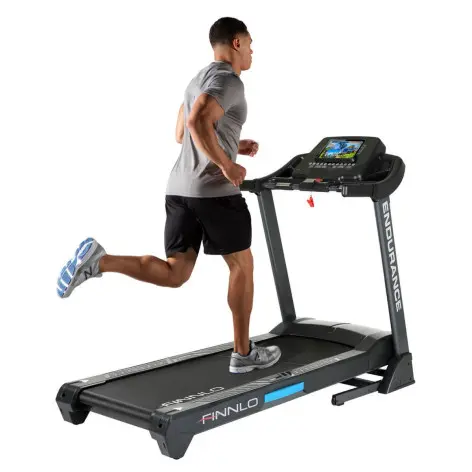 Tapis d'entraînement pliable pour exercice de cardio avec écran de suivi des performances - vue 8