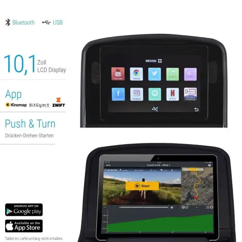 Tapis de course pliable pour exercices de cardio - vue 4