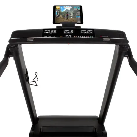 Tapis roulant multi-équipé pour exercice de cardio-training - vue 3