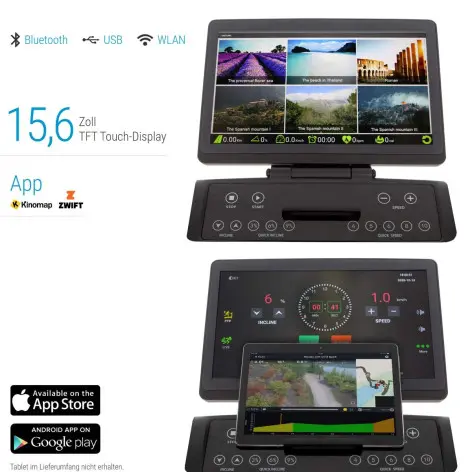 Tapis d'exercice pour training de cardio en homegym ou salle de fitness - vue 4