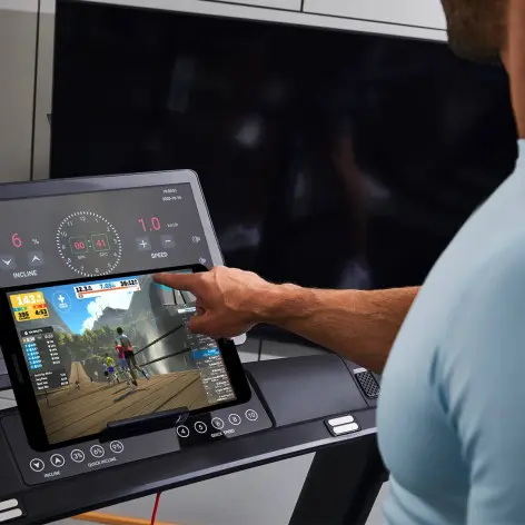 Tapis d'exercice pour training de cardio en homegym ou salle de fitness - vue 6